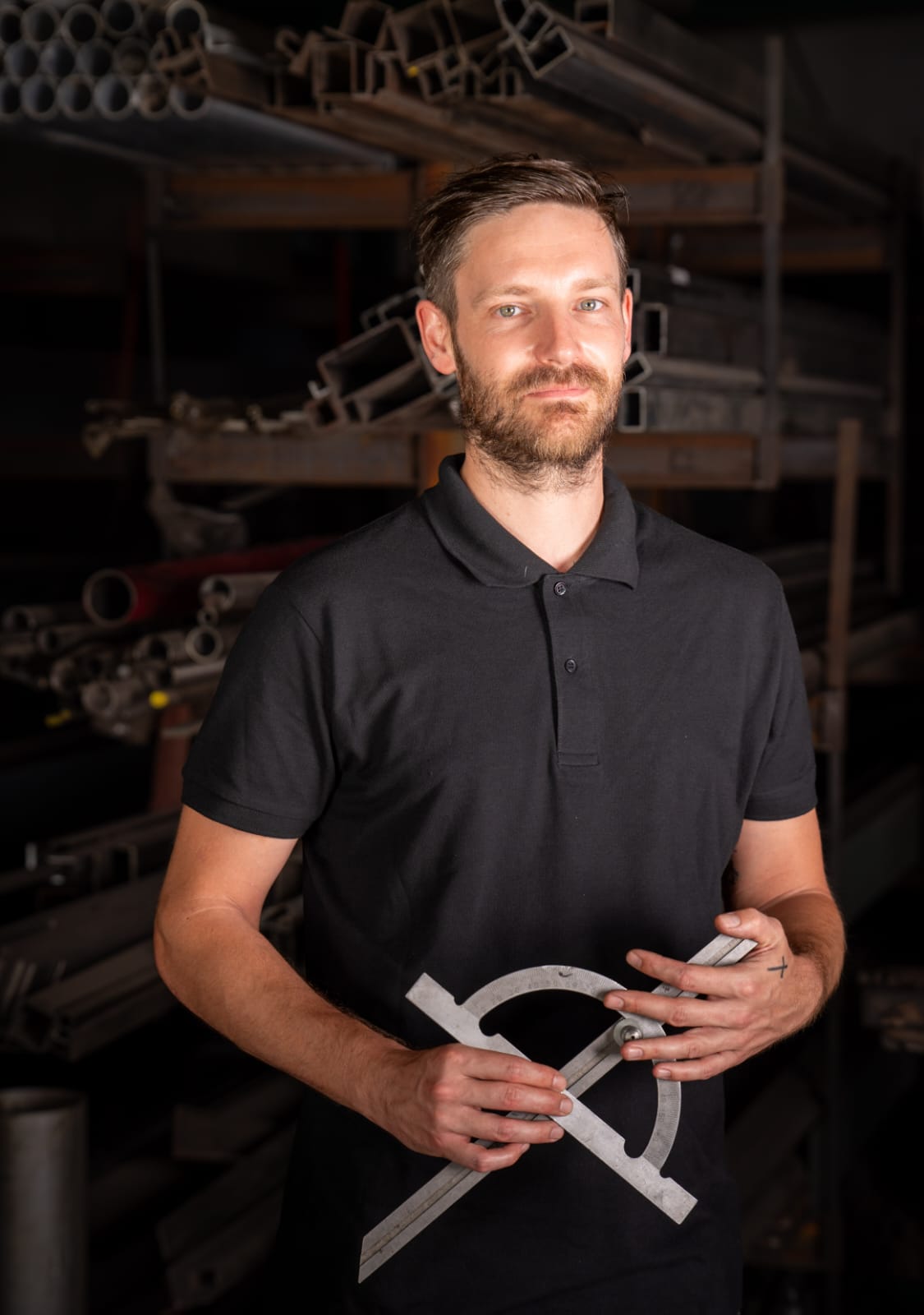 Gabriel, chaudronnier et responsable chantier