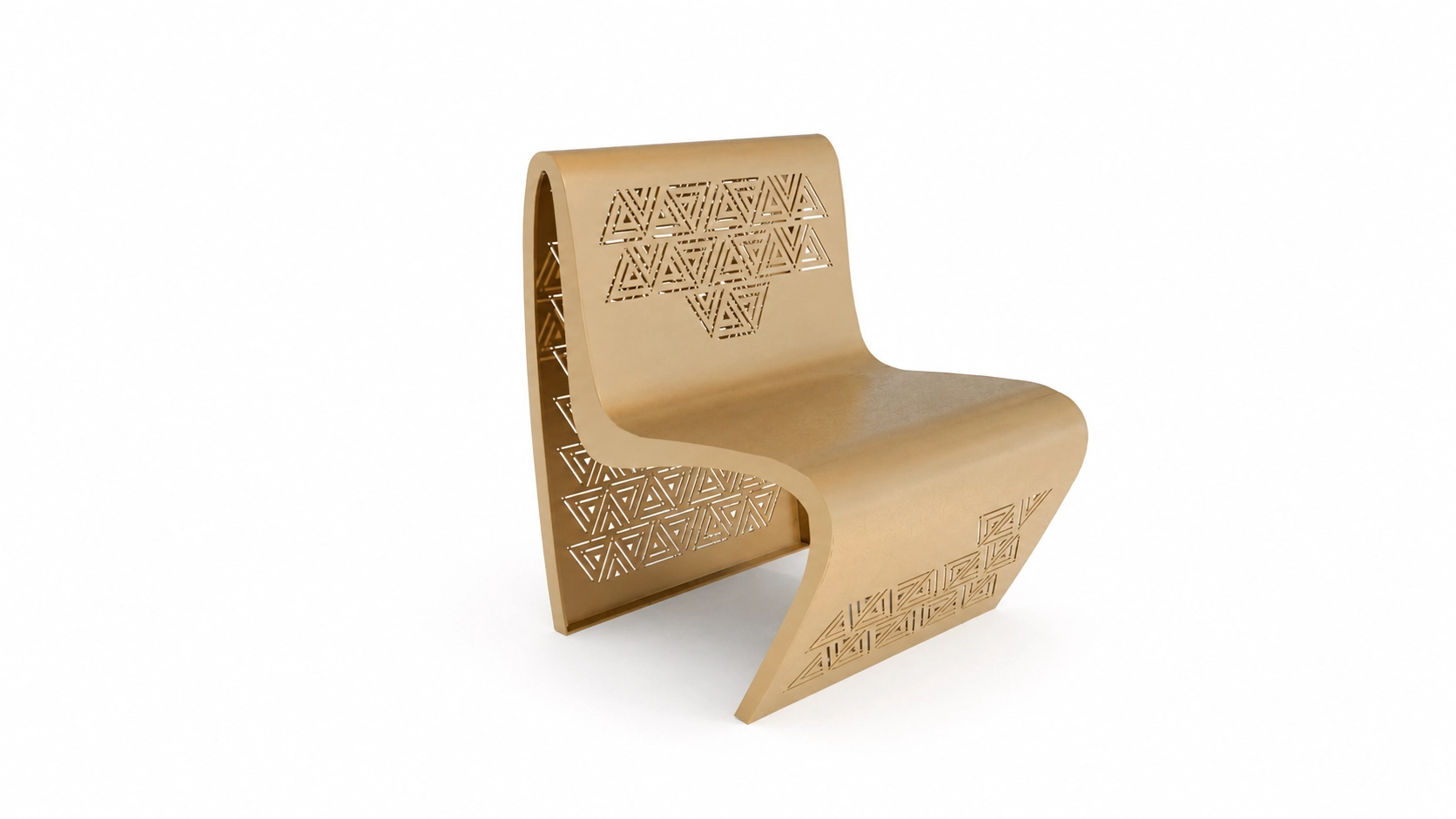 Fauteuil en acier