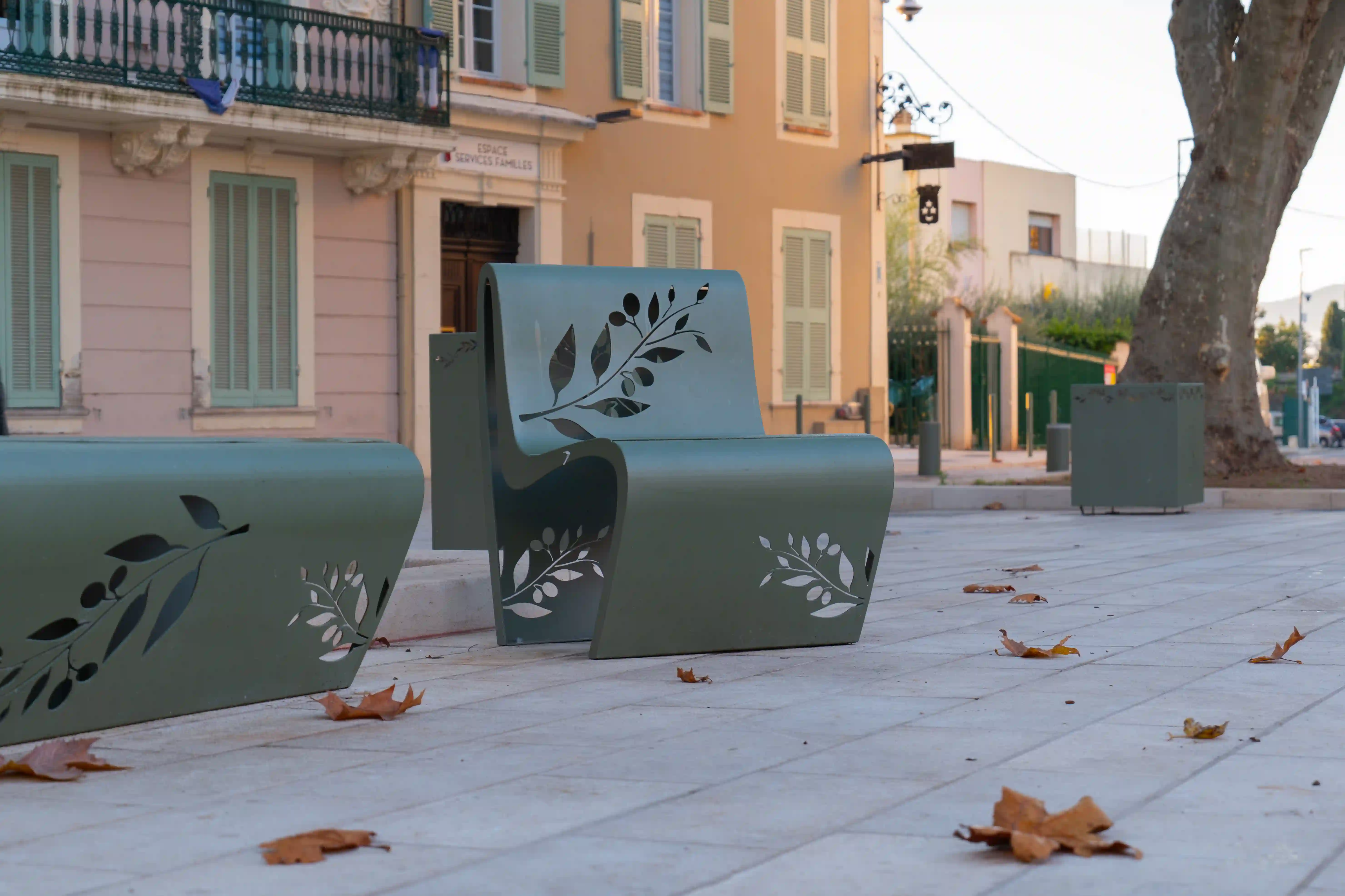 Projet Pas du Cerf - Mobilier urbain design